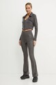 Спортивні штани adidas Originals Femme Galore Rib Flared Legging JN3024 сірий AW24
