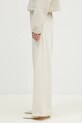 adidas Originals joggers Femme Galore Wideleg Fleece Pants JN3027 beige AW24