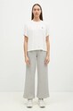 Tepláky adidas Originals Femme Galore Wideleg Fleece Pants sivá JN3028