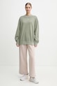 adidas Originals spodnie dresowe Femme Galore Wideleg Fleece Pants JN3029 beżowy AW24