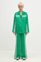 adidas Originals trousers 70s Wide Leg Pants JN7662 green