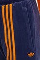 Donji dio trenirke od velura adidas Originals 70s Velour Track Pant mornarsko plava JN8290