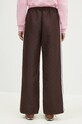 Odzież adidas Originals spodnie Oversized Monogram Track Pant JN8304 brązowy