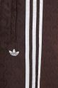 adidas Originals spodnie Oversized Monogram Track Pant brązowy JN8304