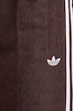 Kalhoty adidas Originals Oversized Monogram Track Pant JN8304 hnědá