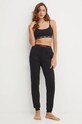 HUGO pantaloni de lounge 50520499 negru SS25