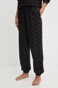 HUGO pantaloni de lounge tricotaj negru 50523411