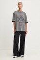 HUGO spodnie dresowe bawełniane 50528471 czarny AW24