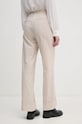 Odzież Sisley spodnie z domieszką wełny 4JYQLF061 beżowy