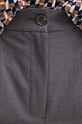 Sisley pantaloni din lana gri 4JYQL5CM7