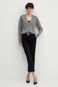 Sisley pantaloni 4K2ZLF03V bleumarin AW25