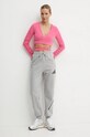 adidas pantaloni de trening ZNE JD9586 gri NC24
