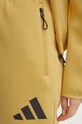 adidas pantaloni de trening ZNE galben JE7847