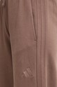 Бавовняні спортивні штани adidas All SZN коричневий JI9107