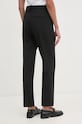Odzież Calvin Klein spodnie z domieszką wełny K20K207589 czarny