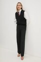 Брюки с примесью шерсти Calvin Klein K20K207590 чёрный AW24