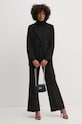 Nohavice Calvin Klein K20K207647 čierna AW24
