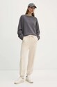 G-Star pantaloni de trening din bumbac D25407.D562 bej AW24