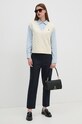 Tommy Hilfiger pantaloni WW0WW43632 bleumarin AW24
