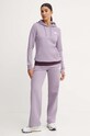 Puma spodnie dresowe 676093 fioletowy AW24
