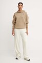Puma spodnie dresowe 682498 beżowy AW24