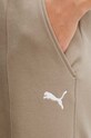Puma spodnie dresowe bawełniane beżowy 682720