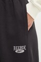 Бавовняні спортивні штани Reebok Classic чорний 100205172