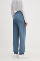 Одяг Бавовняні спортивні штани Calvin Klein Jeans J20J224441 блакитний