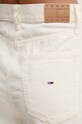 Tommy Jeans pantaloni de catifea cord bej DW0DW19917