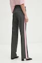 Îmbrăcăminte MSGM pantaloni de lana 3742MDP05.247825 gri