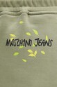 Moschino Jeans pantaloni de trening din bumbac verde 0319.8732