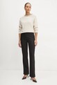 Morgan pantaloni PFIBY.F PFIBY.F negru AW24