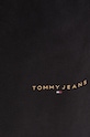 Tommy Jeans spodnie dresowe bawełniane czarny DW0DW19657