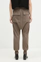 Clothing Rick Owens cotton joggers Prisoner Drawstring DS02D2330.RIG gray