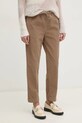 North Sails spodnie bawełna beżowy 074532