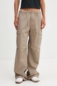 Converse pantaloni in cotone 10026957.A03 marrone AW24