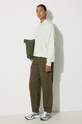 Bavlněné kalhoty Carhartt WIP Collins Pant I029789.666GD zelená AW24