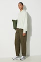 Carhartt WIP cotton trousers Collins Pant I029789.666GD green AW24
