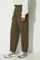 Bavlněné kalhoty Carhartt WIP Collins Pant zelená I029789.666GD