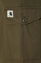 Carhartt WIP cotton trousers Collins Pant I029789.666GD green