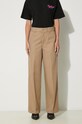 Carhartt WIP trousers Craft Pant fabric beige I032968.8Y01