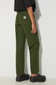 Odzież Carhartt WIP spodnie bawełniane Pierce Pant I033140.2BR02 zielony