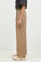 Carhartt WIP spodnie bawełniane Leola Pant I033147.8Y06 beżowy AW24