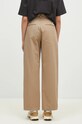 Odzież Carhartt WIP spodnie bawełniane Leola Pant I033147.8Y06 beżowy