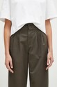 Carhartt WIP cotton trousers Leola Pant green I033147.96406
