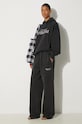 Martine Rose cotton joggers Wide Leg Trackpant 606JS01002C black AW24