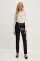 ZADIG&VOLTAIRE pantaloni WWPA01848 negru AW24