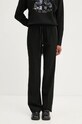 ZADIG&VOLTAIRE pantaloni WWPA00784 negru AW24