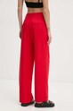 Odzież Never Fully Dressed spodnie Red Sundazed Roamance arden Trousers NFDTR354 czerwony