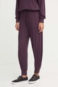 Штаны лаунж Emporio Armani Underwear с эластаном бордо 164910.4F264